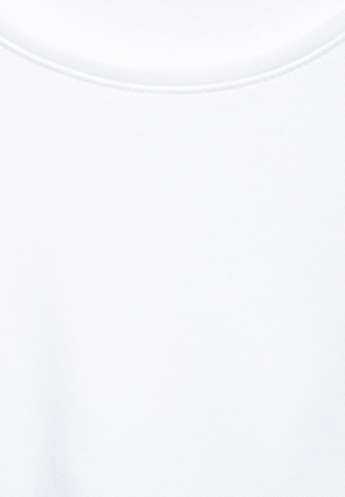 Unifarbe T-Shirt | XXL Cecil | white in