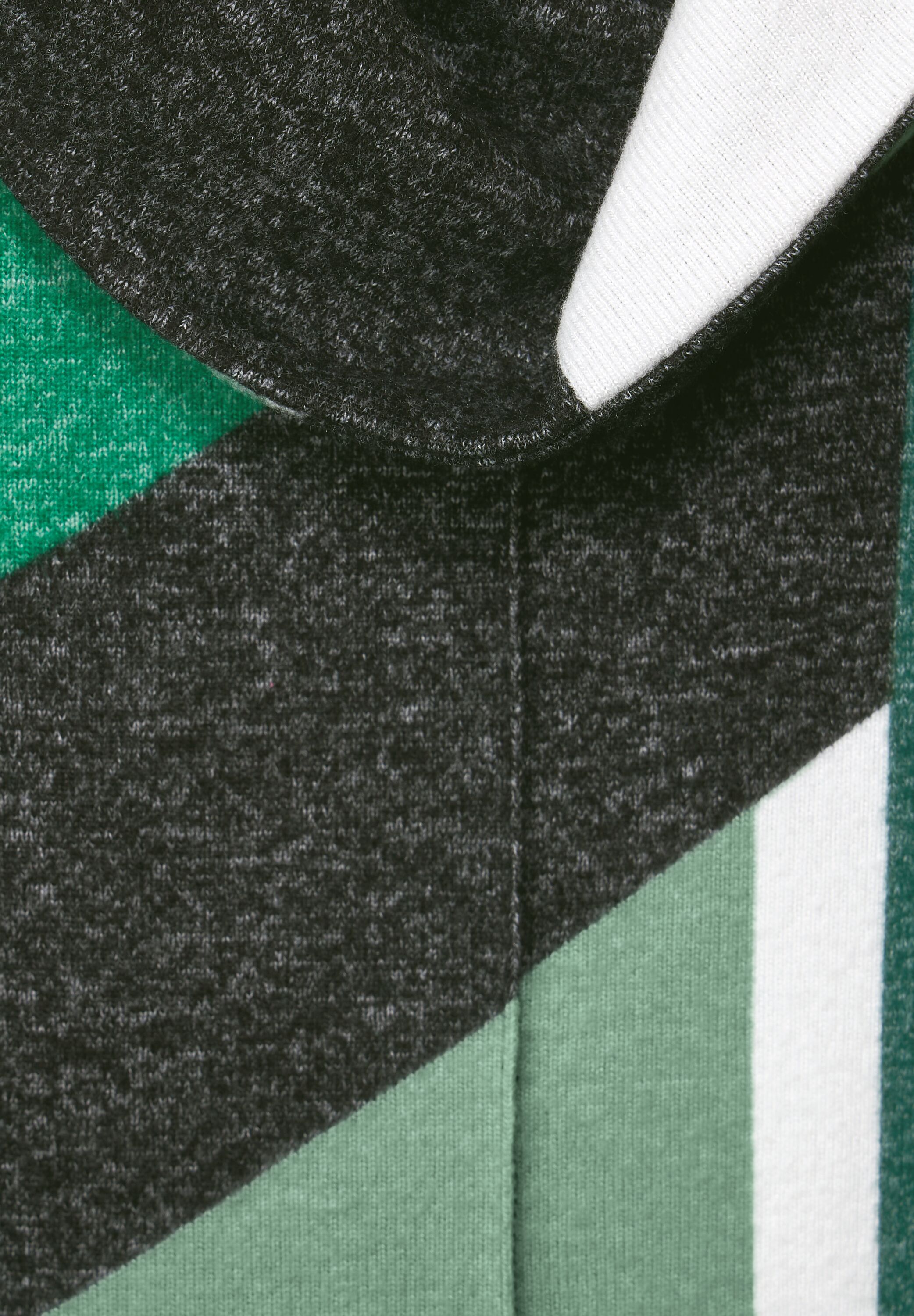 Cecil Cosy | mit | melange Shirt cosy easy XL Print green